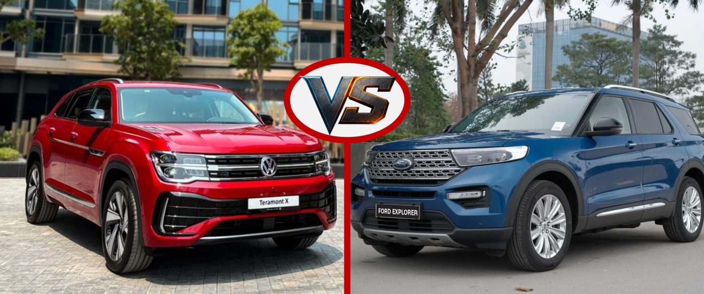 So sánh chi tiết Teramont X và Eplorer