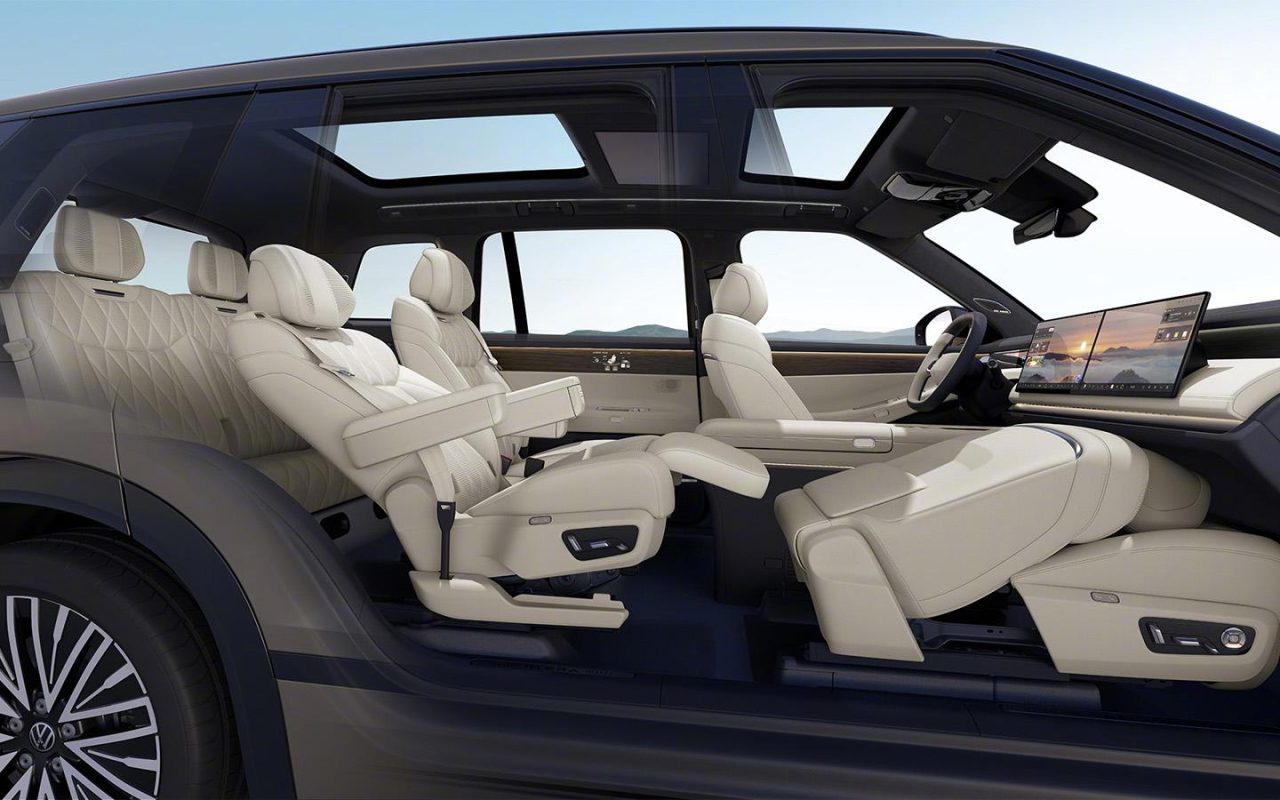 khoang nội thất đẳng cấp trên dòng xe Volkswagen ID. ERA 9X 2026