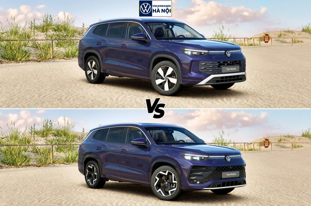 so sánh các phiên bản volkswagen tayron
